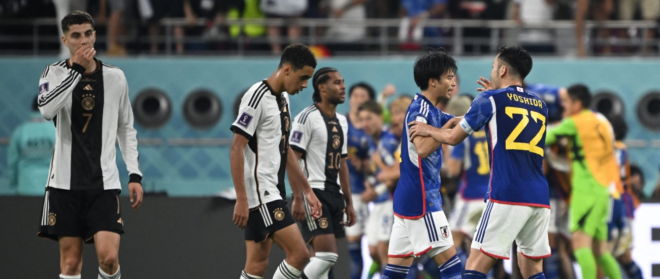 Germany vs. Japan 1-2