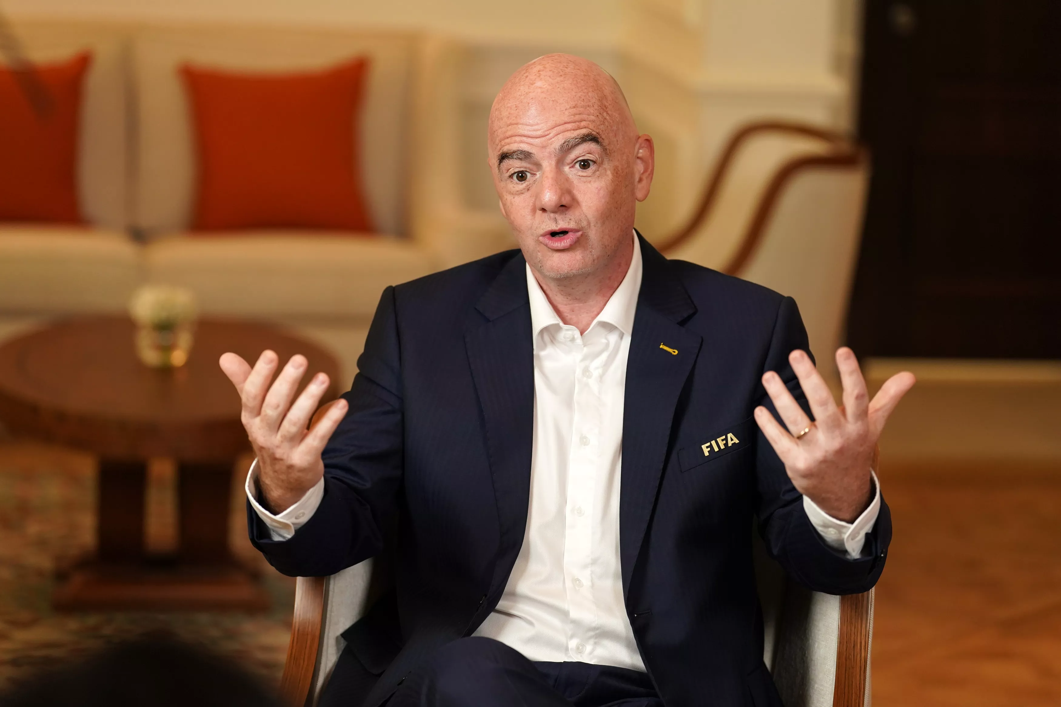 Gianni Infantino acknowledges the FIFA World Cup's "greatest group stage ever"