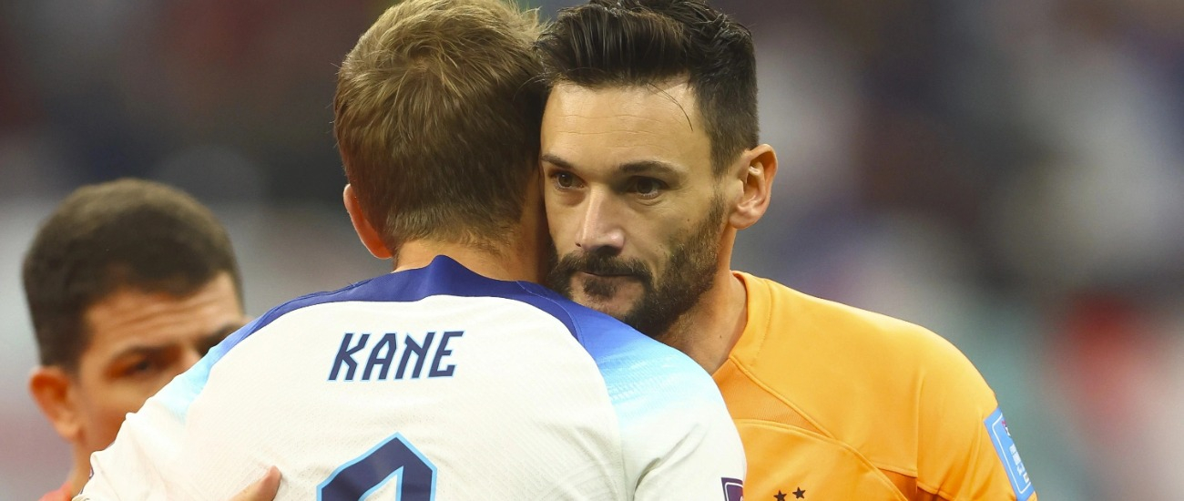 Hugo Lloris sends a message to Harry Kane after his World Cup penalty miss