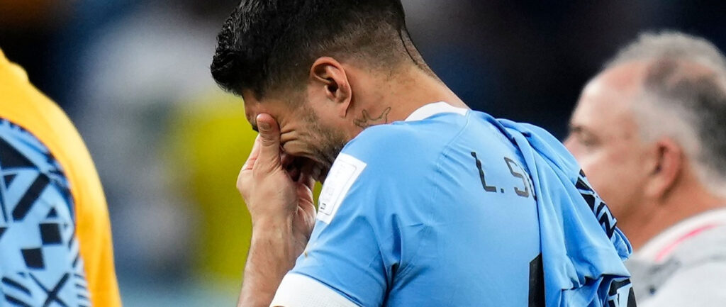 After Uruguay was kicked out of the World Cup, Luis Suarez went after FIFA