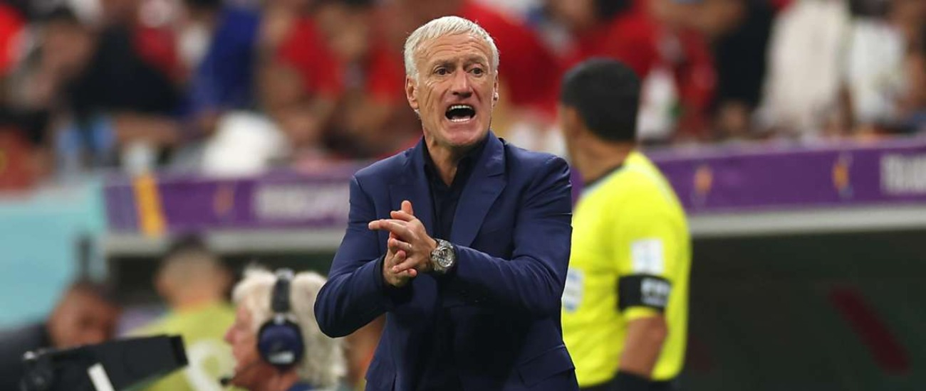 Didier Deschamps describes the 'emotion' of reaching his second World Cup final in a row