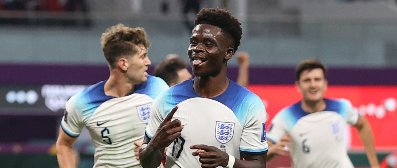 England winger Bukayo Saka expected to start against Senegal
